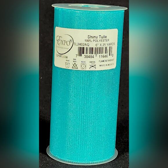 EXPO Shiny Tulle 6" x 25 yards, LOT of 3 rolls, CHOOSE Any 3 - Total 75 yards - Picture 13 of 15